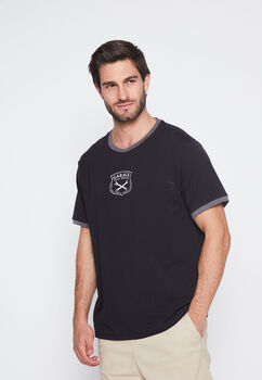 Polera Hombre Negro Garage  Family Shop