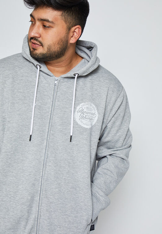 Poler�n Cierre Print L Gris Family Shop