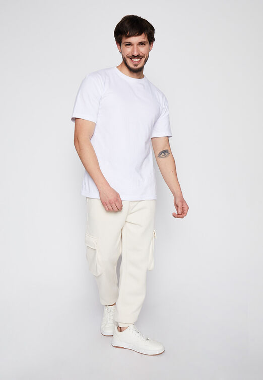 Pantalon De Buzo Cargo Circulo Crudo Family Shop
