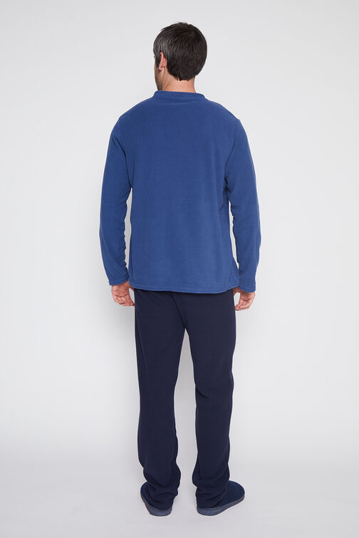 Pijama Hombre Azul Polar  Family Shop