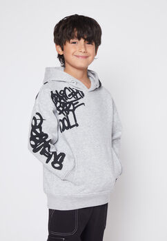 Poleron Nino Gris Cool Family Shop
