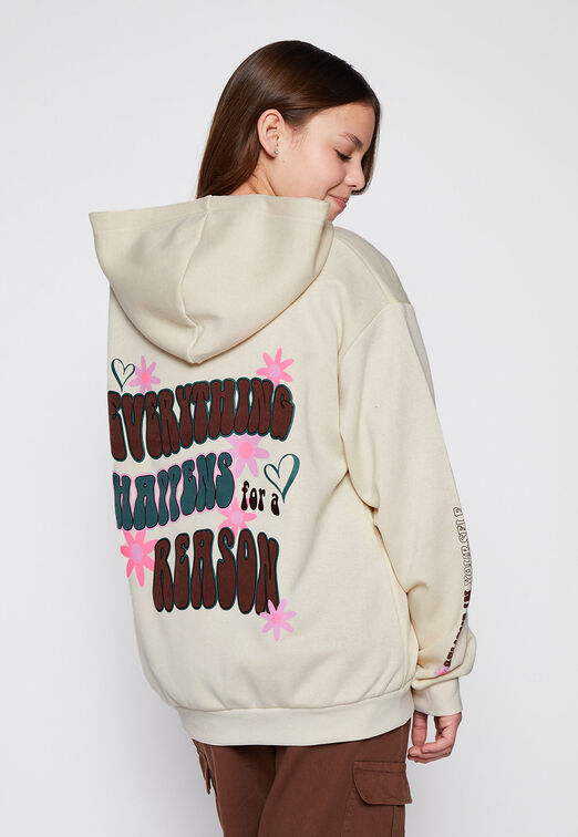 Poleron Zipper Crudo Family Shop