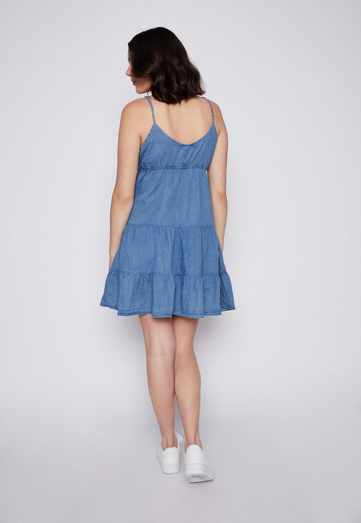 Vestido Denim Pabilo Azul Family Shop