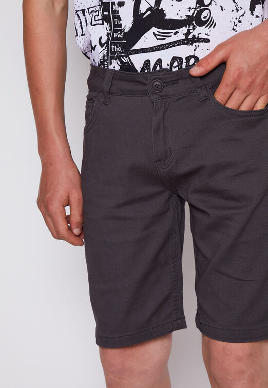 Bermuda Denim Solid Acero Family Shop