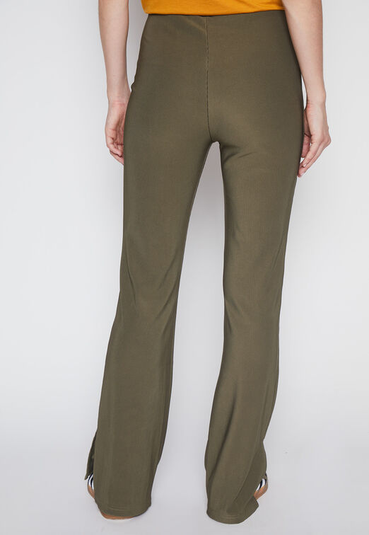 Calza Mujer Verde Flare  Abertura Family Shop