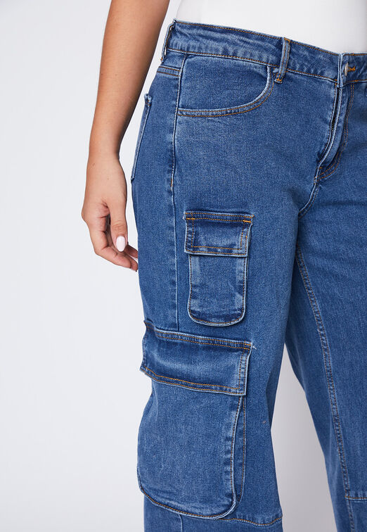 Jeans Mujer Azul Worker Family Shop