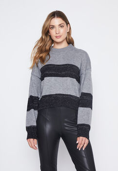 Sweater Mujer Gris Raya Family Shop